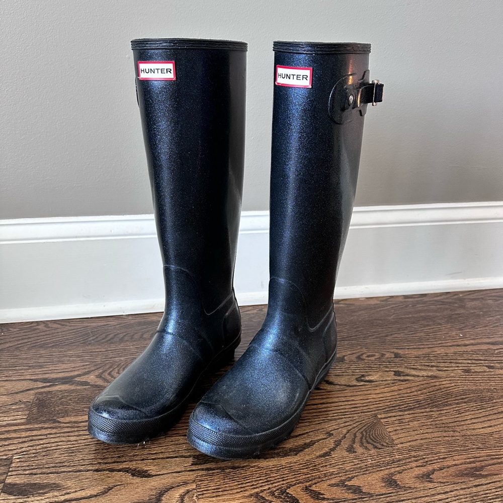 Hunter Black Women's Winter & Rain Boots